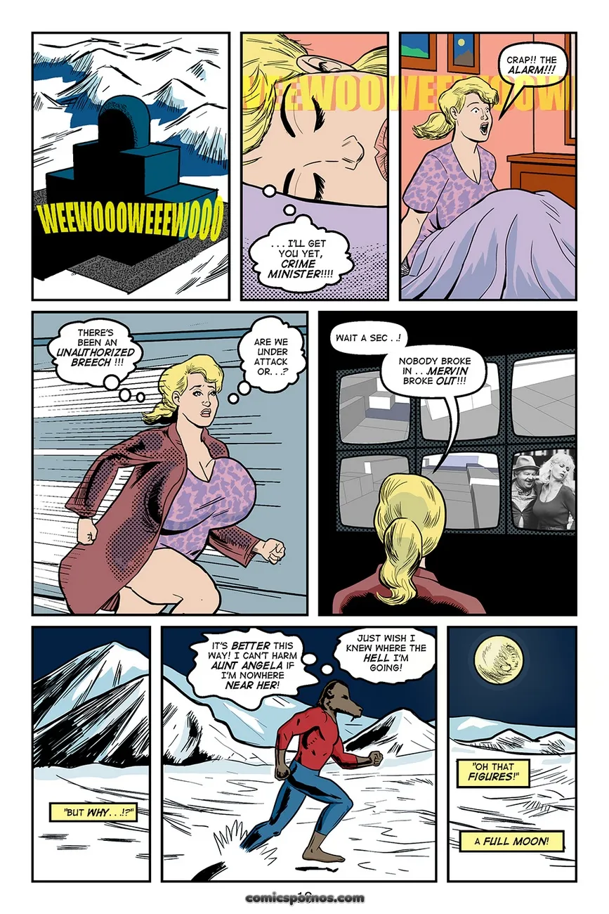 Blonde Bombshell vs. Mervin the Monster! - Page 20