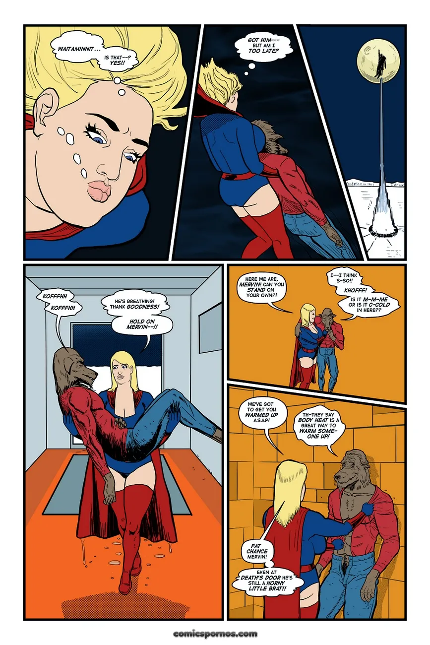 Blonde Bombshell vs. Mervin the Monster! - Page 25