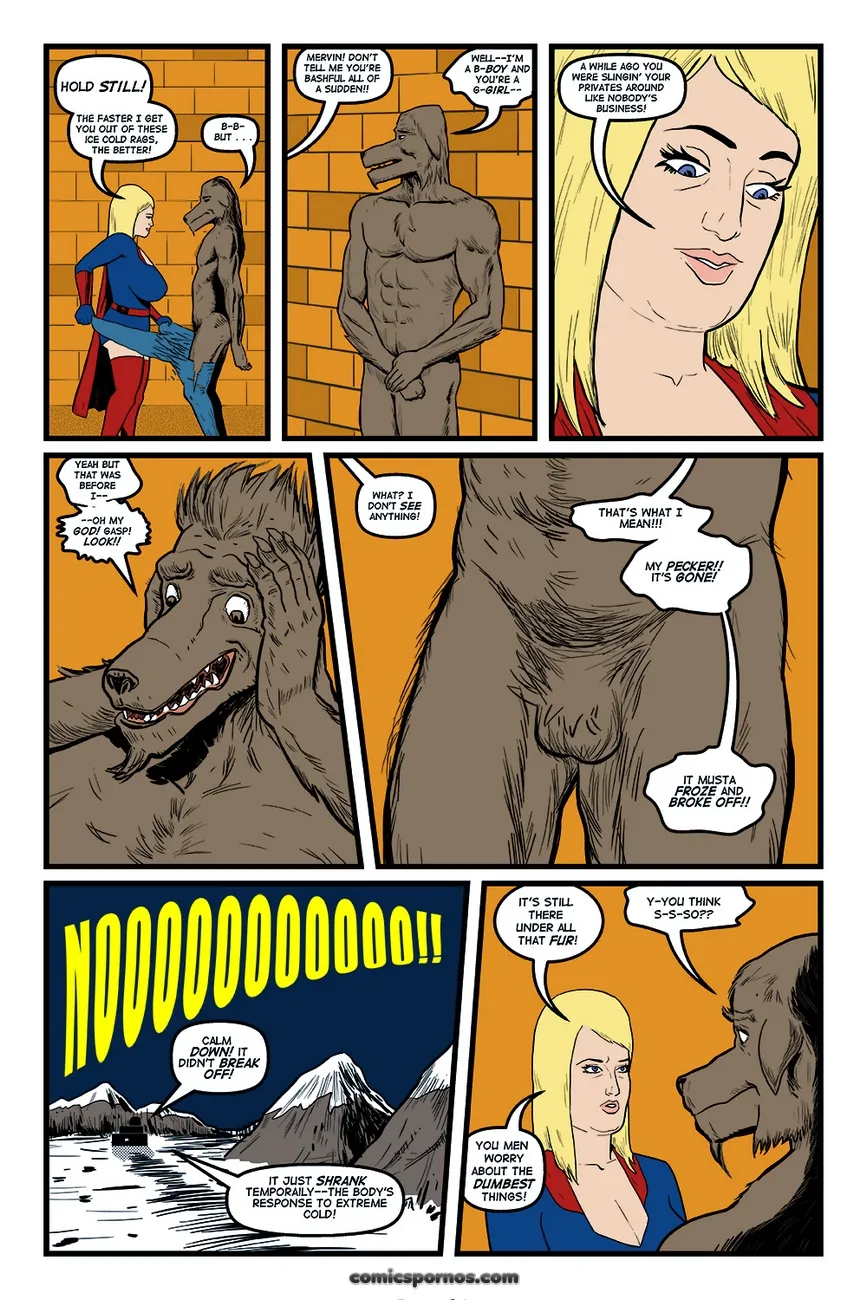 Blonde Bombshell vs. Mervin the Monster! - Page 26