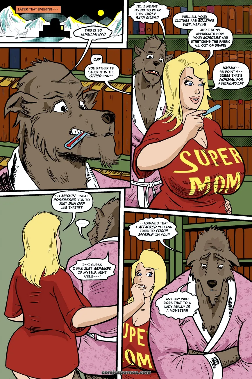 Blonde Bombshell vs. Mervin the Monster! - Page 28