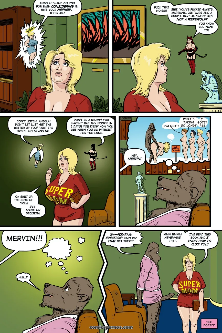 Blonde Bombshell vs. Mervin the Monster! - Page 33