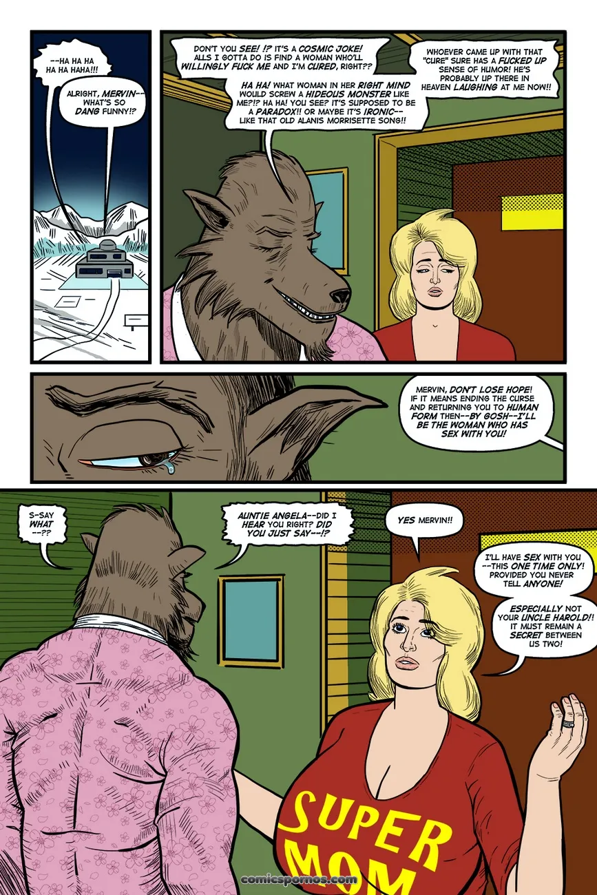 Blonde Bombshell vs. Mervin the Monster! - Page 35