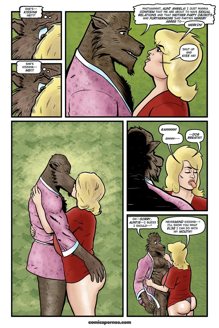 Blonde Bombshell vs. Mervin the Monster! - Page 37