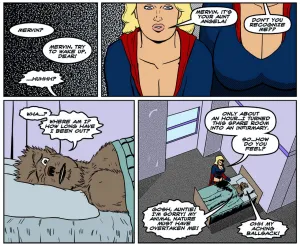 Blonde Marvel - Mervin The Monster - Page 4