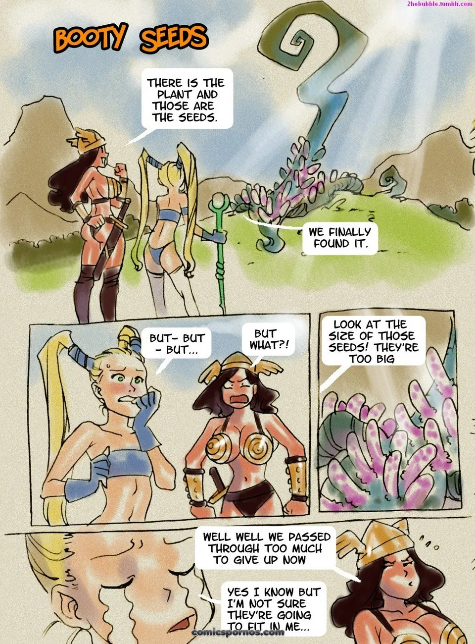 Big Booty Bloom: Sexy Seed Adventures - Page 1