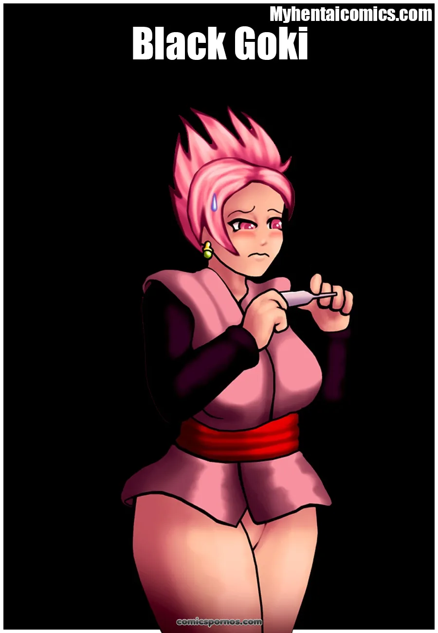 Ebony Muscle: A Goki Parody - Page 1