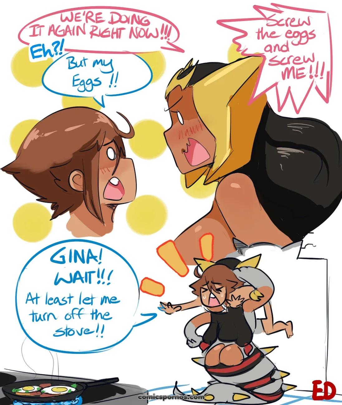 Naughty Morning: Breakfast in Bed - Page 4