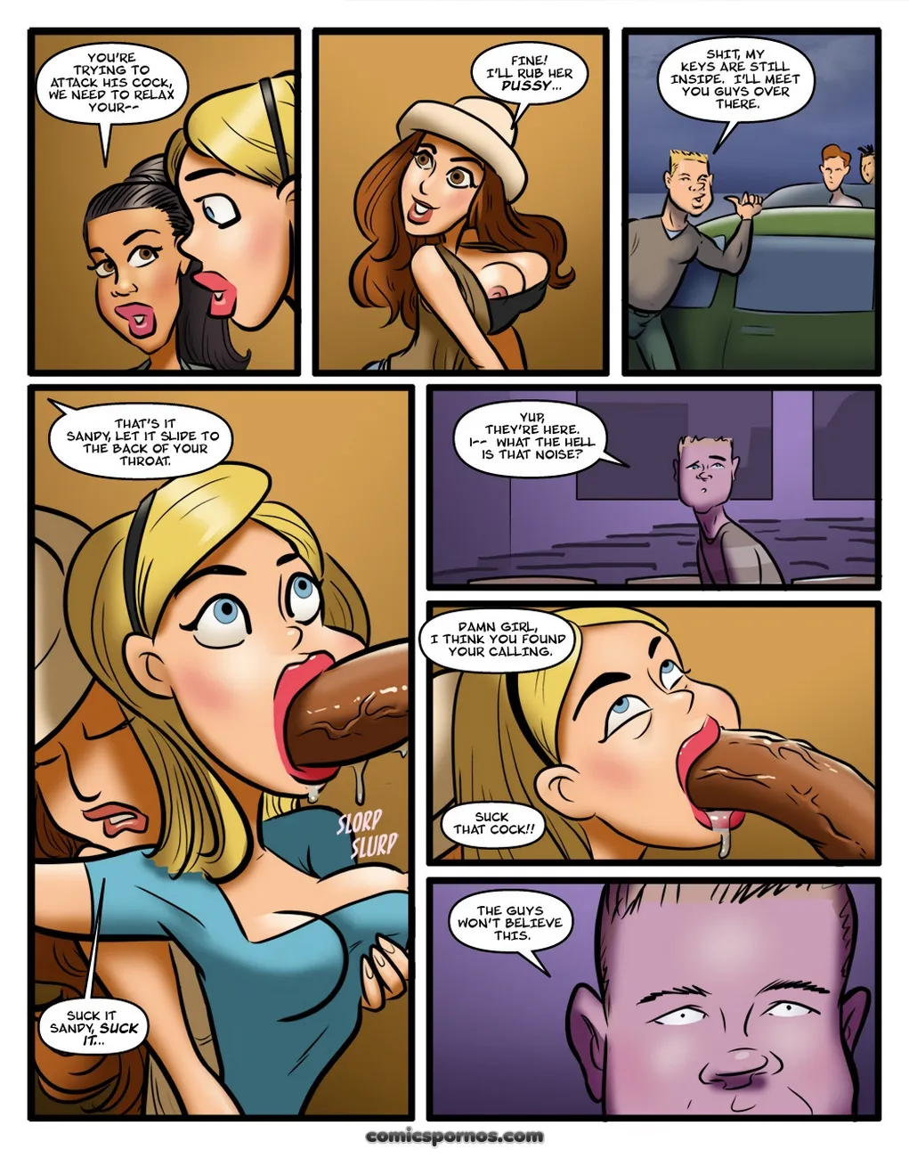 Big Dick University: Freshman Year - Page 10