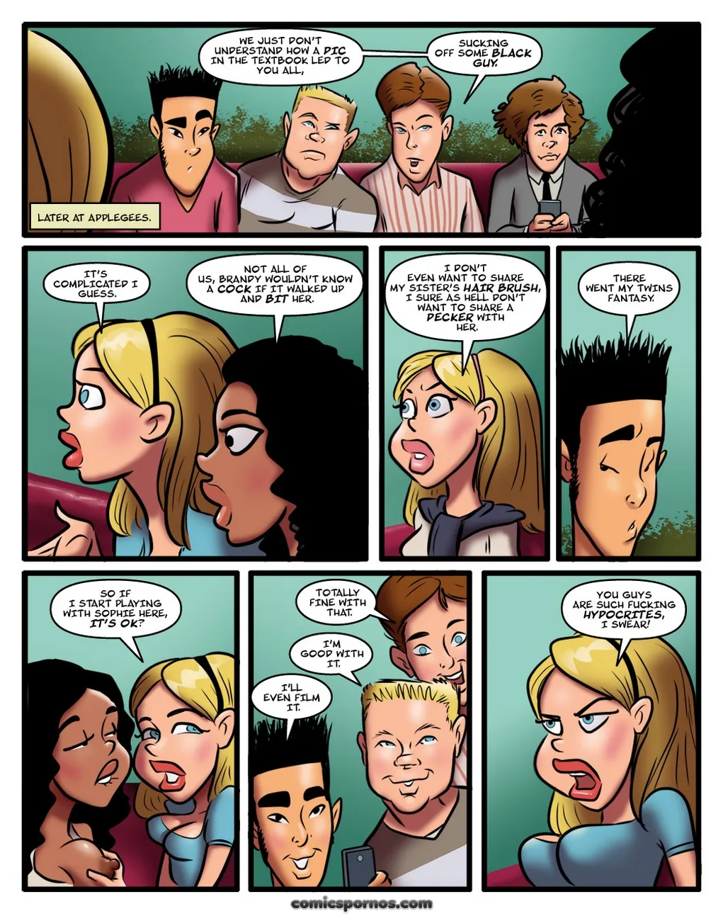 Big Dick University: Freshman Year - Page 12