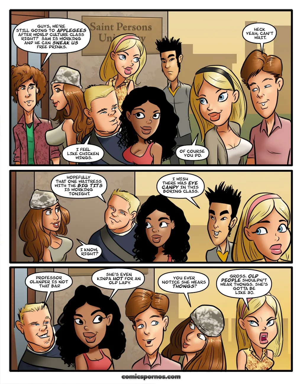Big Dick University: Freshman Year - Page 3