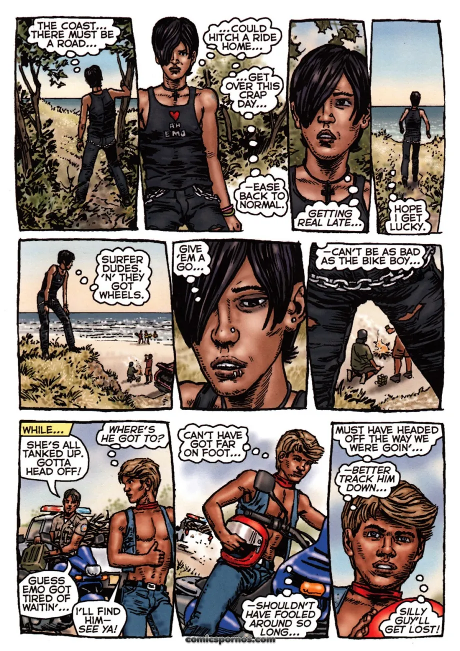 Bike Boy's Wild Ride: Erotic Adventures - Page 12