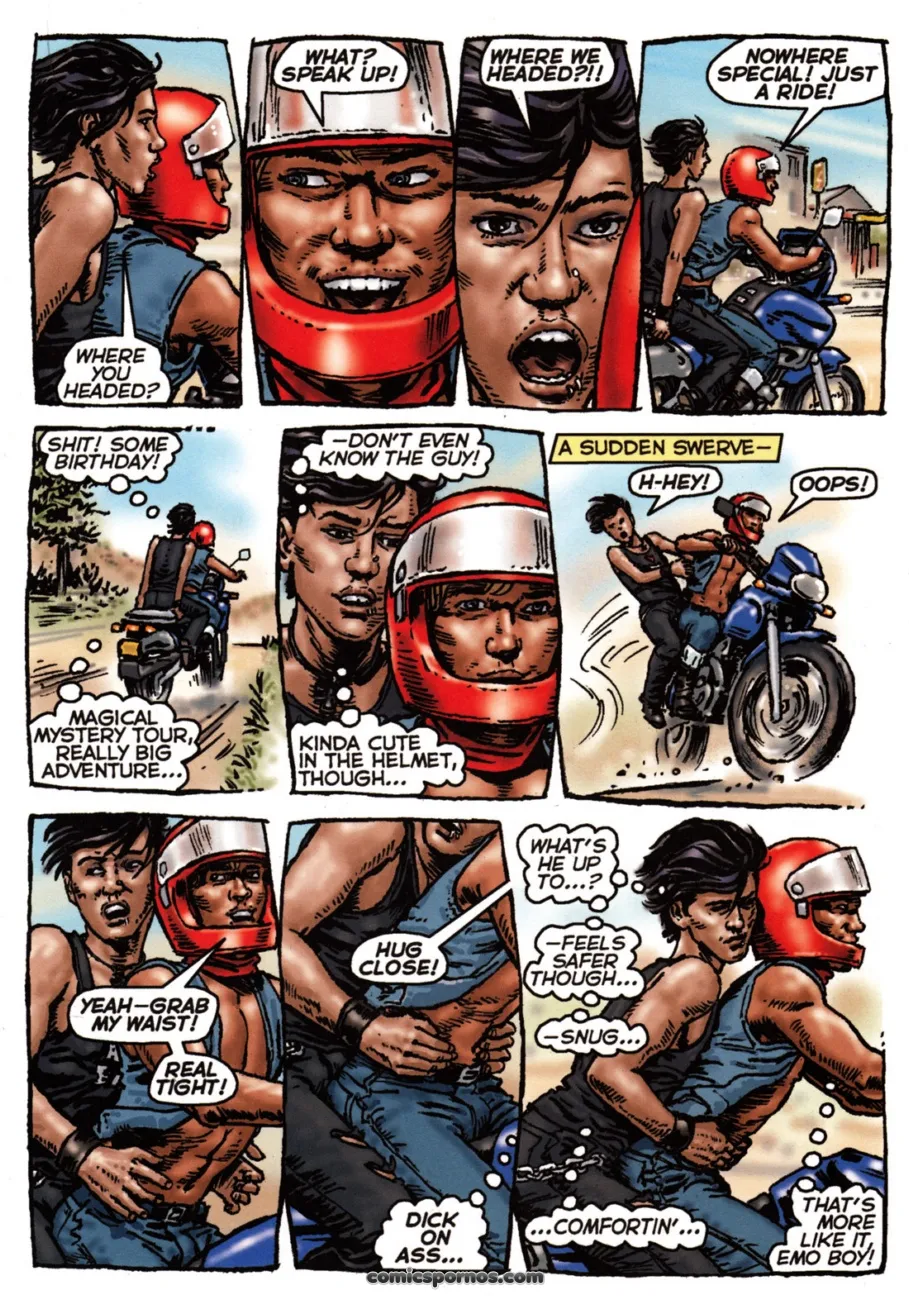 Bike Boy's Wild Ride: Erotic Adventures - Page 4