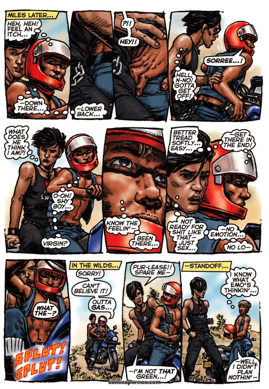 Bike Boy's Wild Ride: Erotic Adventures - Page 5