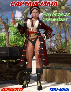 Captain Maia & The Goblin Treasure - Page 1