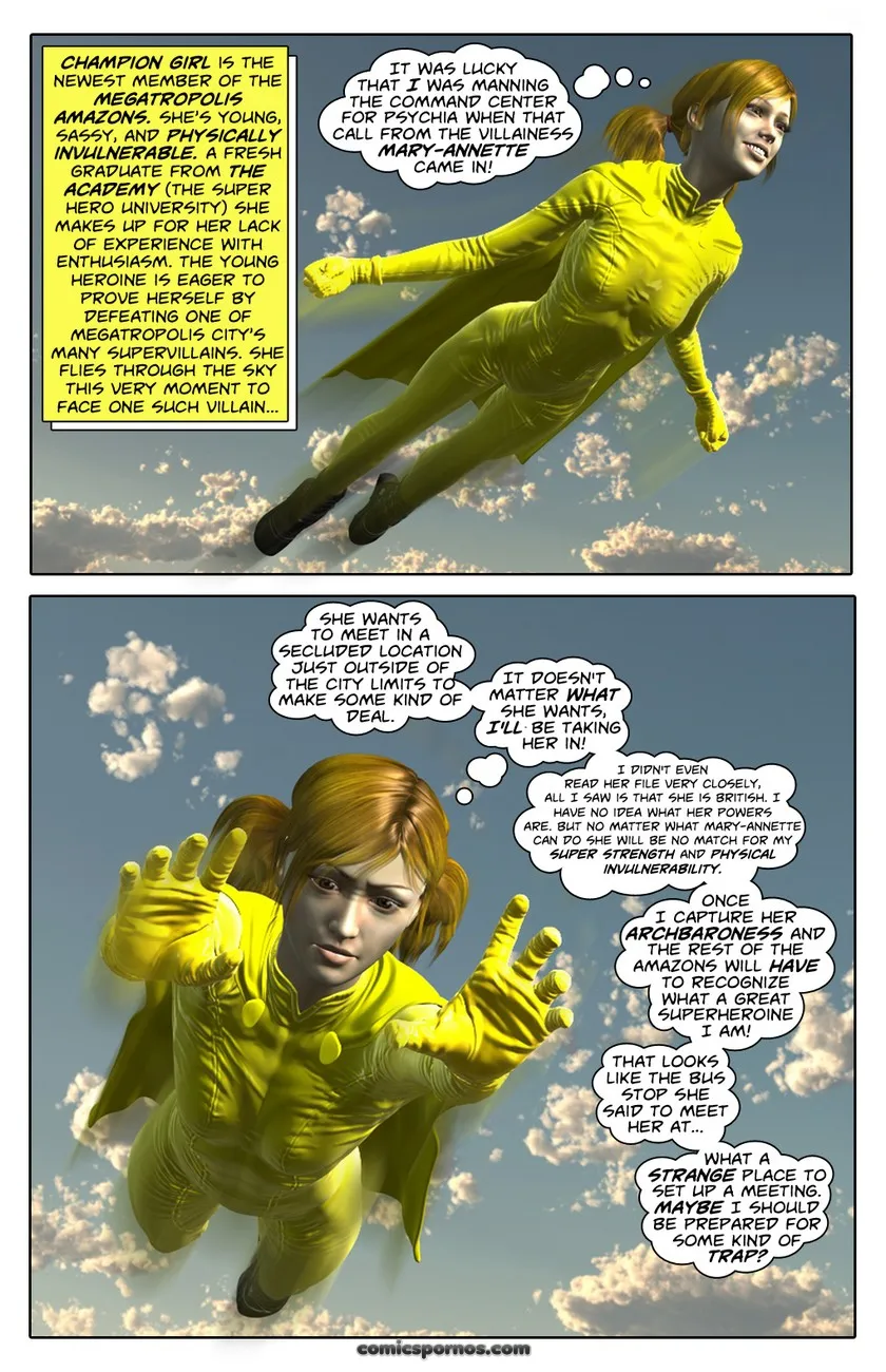 Champion Girl vs. Mary-Annette: Superhero Showdown - Page 2
