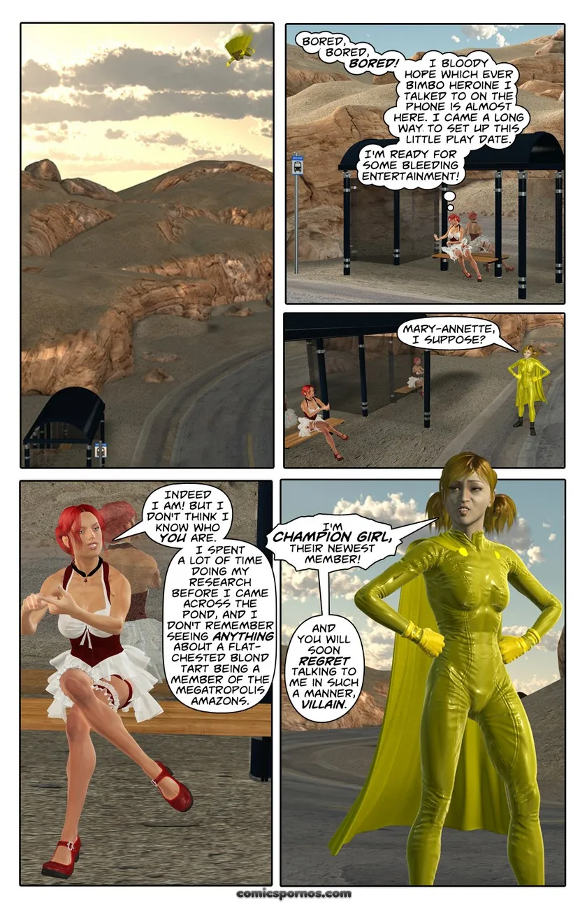 Champion Girl vs. Mary-Annette: Superhero Showdown - Page 3