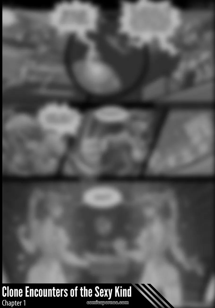 Sexy Clone Encounters: First Contact - Page 1