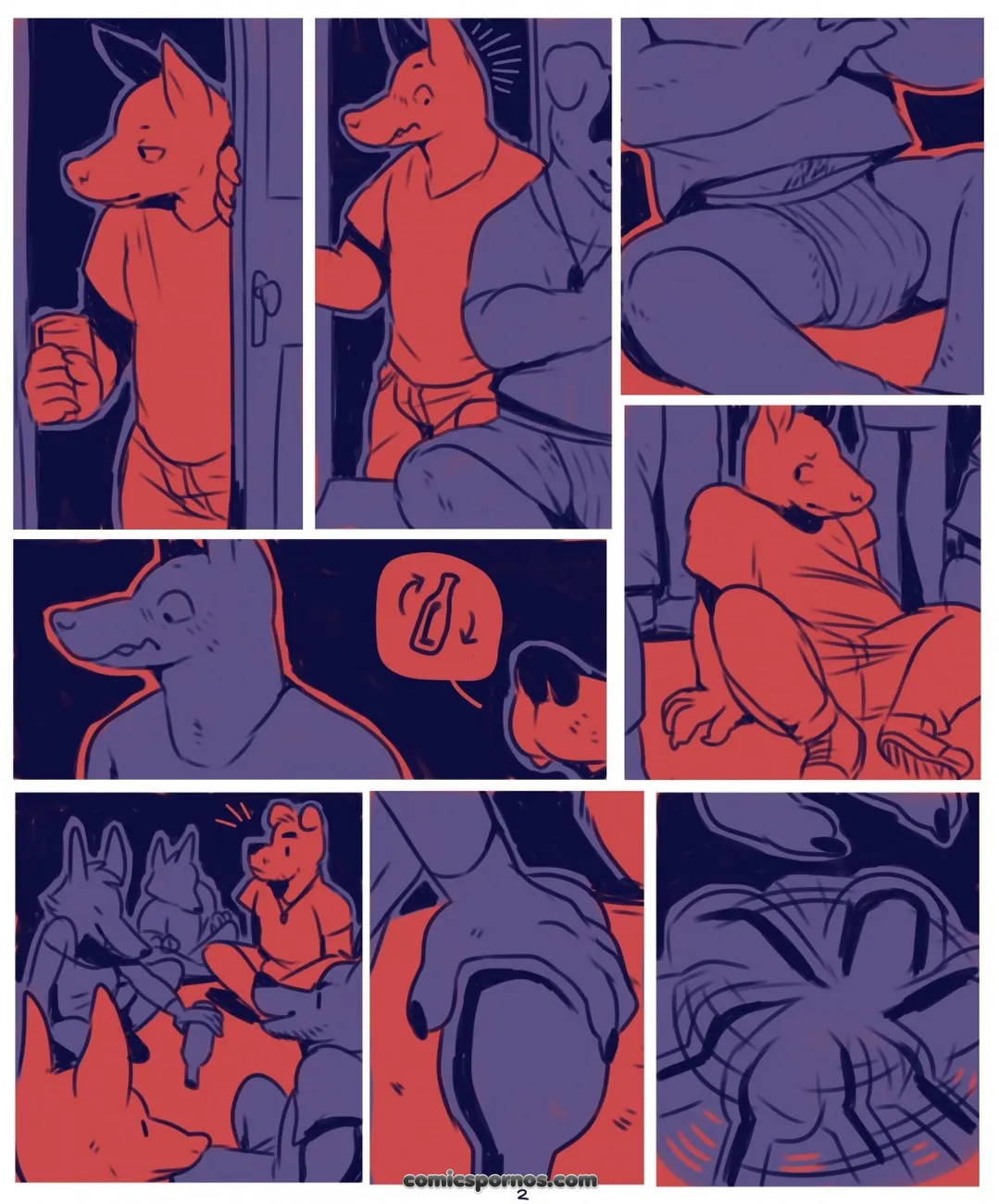 Naughty Smurfs: A Blue Party Comic - Page 2