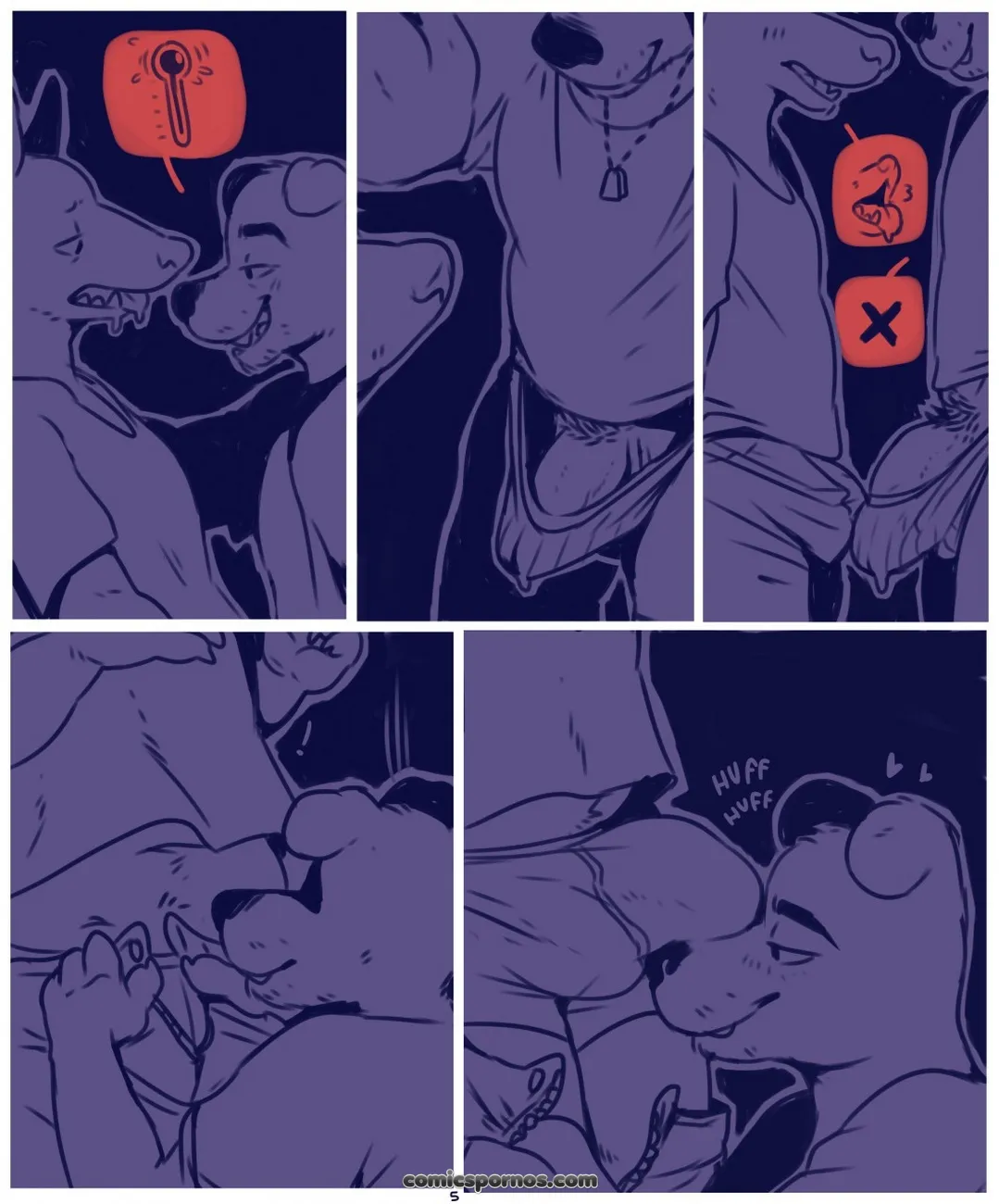 Naughty Smurfs: A Blue Party Comic - Page 5