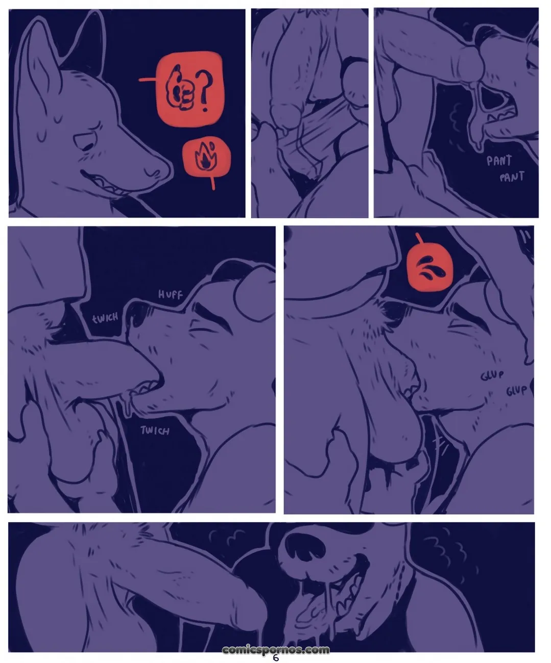 Naughty Smurfs: A Blue Party Comic - Page 6