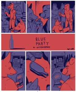 Blue Party - Page 1